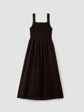 everlane linen bias cut dress Everlane Bias Cut Slip Dress In Silk Charmeuse In Peyote, Size 10